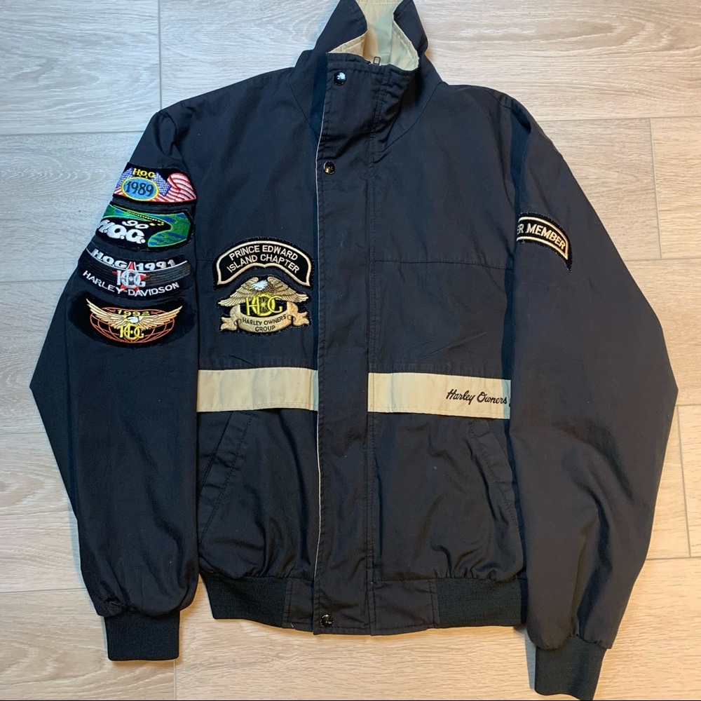 Vintage Harley Owners group Prince Edward Island Chapter Astro sportswear Size L